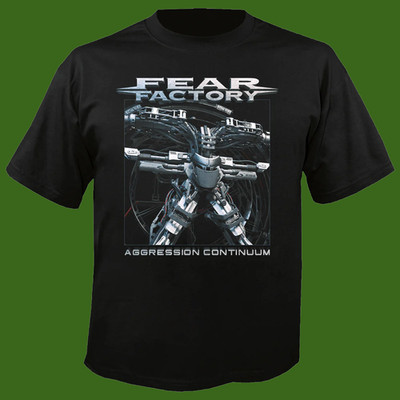 Fear Factory - Aggression Continuum Shirt Classic Black Unisex S-5XL IM1075