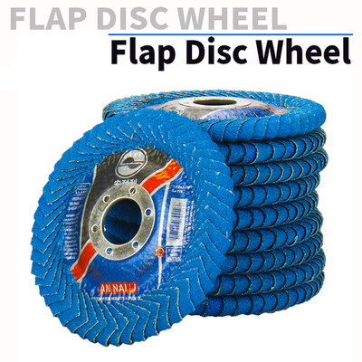 100/115/125mm U-Shaped Flap Disc Grinding Wheel Sanding Discs For Angle Grinder