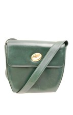 Vintage Gucci Crossbody bag Green Leather 1256265