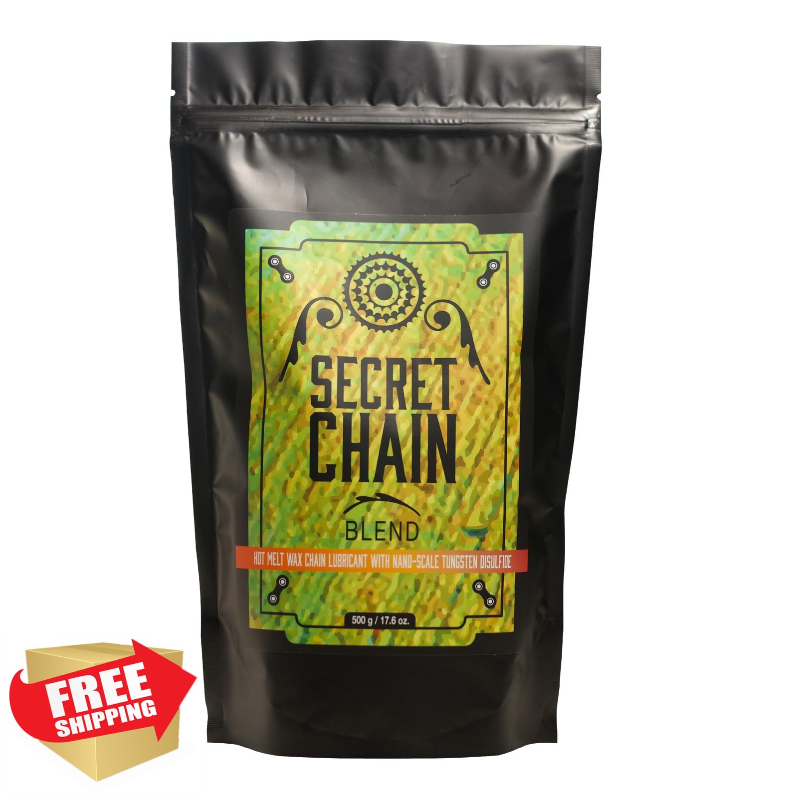 SILCA Secret Bike Chain Wax Blend 500g Hot Melt Bicycle Lube