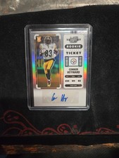 2022 Panini Contenders Optic Ticket Silver Connor Heyward Rookie Auto Steelers