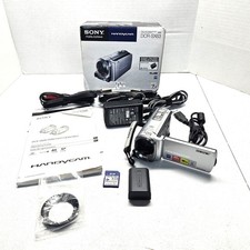 Sony DCR-SX63 16 GB Silver Handycam W/ Sony Camera Box, COMPLETE BUNDLE TESTED