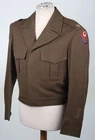 BRITISH MILITARY CAP BADGES, US Army London Base Command "IKE" Jacket, WW2
