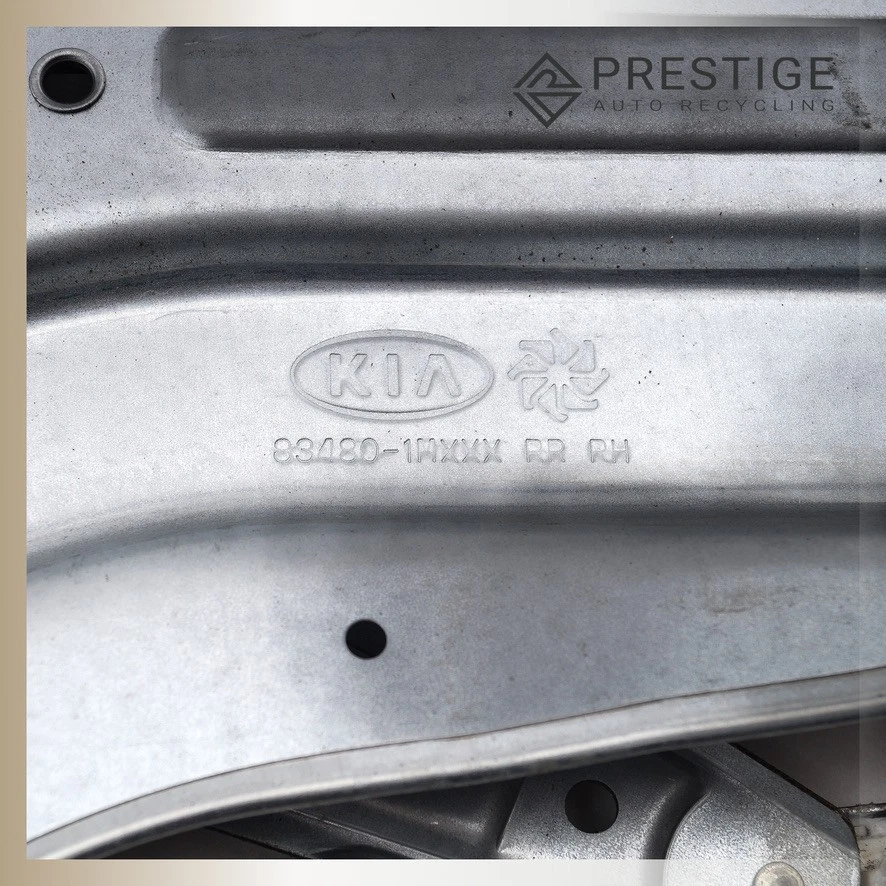 Regulador de ventana de puerta KIA FORTE 2011-2013 sedán con motor trasero derecho 834021M110 Foto 2 de 4