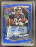 2025 Panini Prizm Black Rod Smith Auto Blue Shimmer FOTL #/15 Broncos