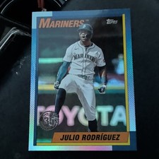 2025 Topps Update Series 1990 Holo Foil#U90-3 Julio Rodriguez - Seattle Mariners
