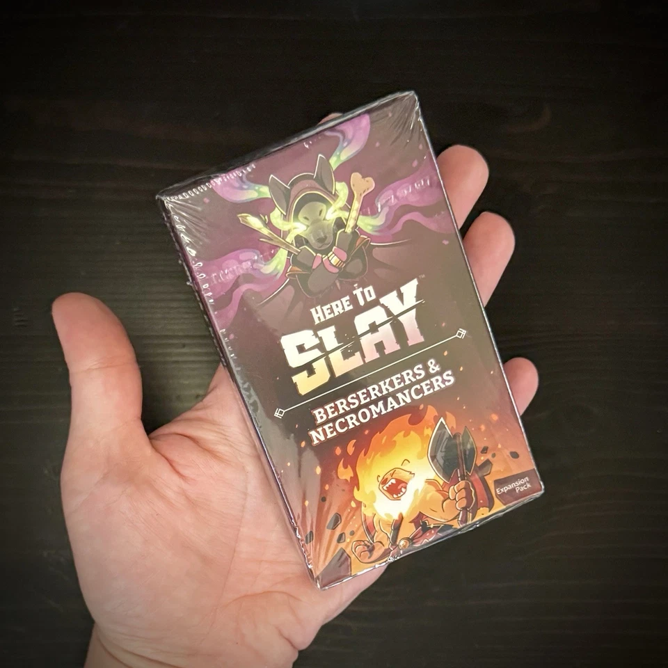 NEW TeeTurtle Berserkers & Necromancer Here to Slay Expansion Pack SEALED - Image 3 of 3