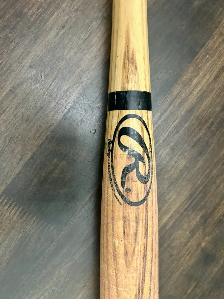 BATE DE BÉISBOL RAWLINGS BIG STICK 112 MODELO PROFESIONAL MADERA HONGO - 35" - BONITO Foto 3 de 4