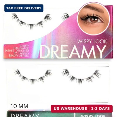 GAZELLE Luxury Dreamy 12mm Natural Eyelash Clusters - Soft Korean Silk PBT, Wisp