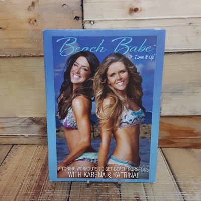 Beach Babe DVD Used Workout Fitness Karena Katrina Tone It Up