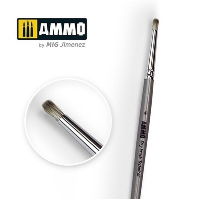 Ammo MIG A.MIG-8701 - Drybrush Technical Brush (4) - Neu
