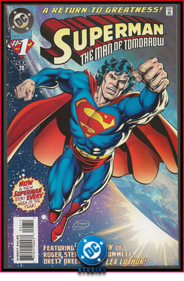 SUPERMAN THE MAN OF TOMORROW #1-A (1995) DCU MOVIE KEY JAMES GUNN