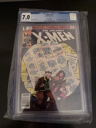 X-Men #141 Newsstand Edition 1981 Graded CGC 7.0 1st Appearance Rachel Summer