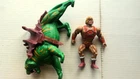 Vintage MOTU He-Man Battle Cat Action Figures Mattel 1984 Retro 80's Toys 1980s