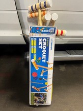 Triumph 6-Player Croquet Set - Includes 6 Wood Mallets, 6 Balls and Carry Bag