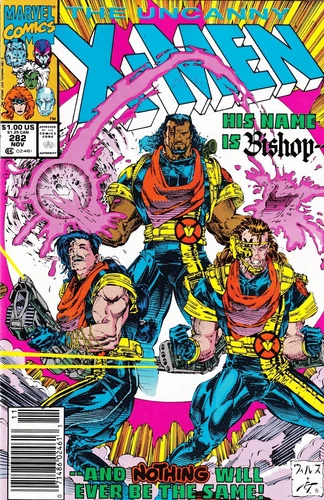 The Uncanny X-Men #282 Newsstand Cover Marvel