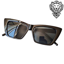 Trendy Ladies Classic Black Cat Eye Sunglasses Fashion Eyewear