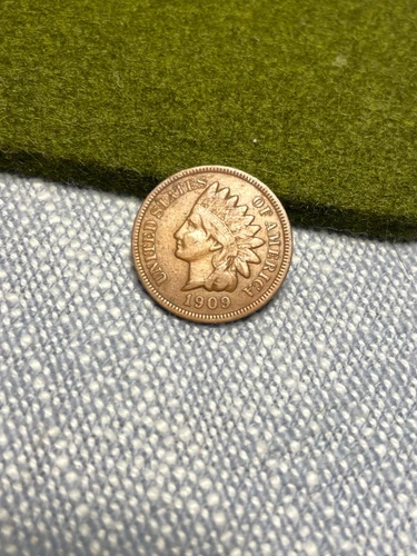 (#101264) Indian Head Cent:  1909 S.  VF+. See video.  great luster.  Key Date