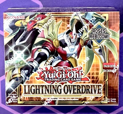Yu-Gi-Oh! Lightning Overdrive 1st Edition Booster Box - Sealed