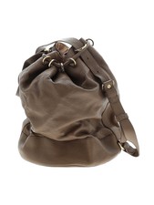 See By Chloé Women Brown Leather Bucket Bag One Size