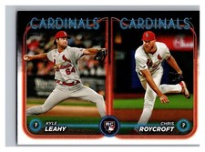 2024 Topps Update Series - Rookie Combo #US189 Kyle Leahy, Chris Roycroft (RC)