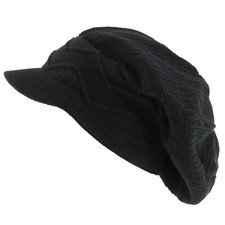 100 Cotton Rasta Slouchy Dreadlock Jamaica Long Knit Beanie Visor - FREESHIP