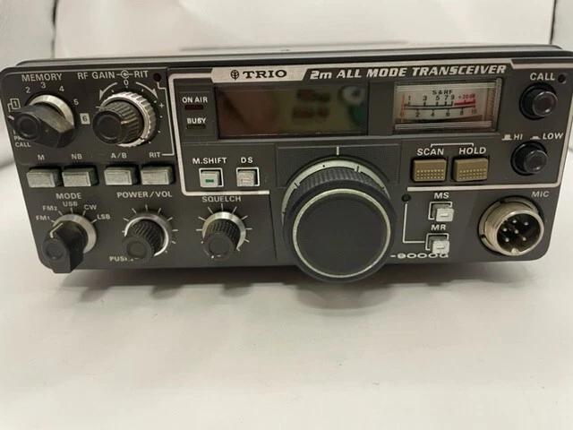 KENWOOD TRIO TR-9000G 10W All Mode Transceiver 2M 144MHz FM tested working used