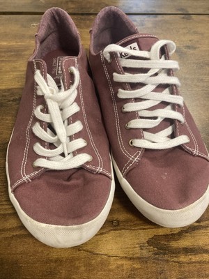 maroon keds