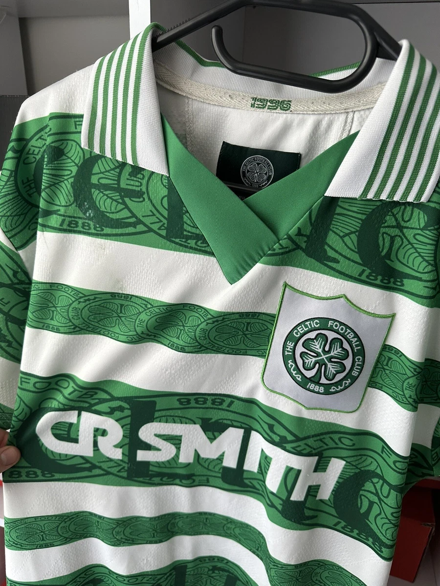 CELTIC FOOTBALL SHIRT RETRO REPLICAS 1996 JERSEY SIZE L | eBay