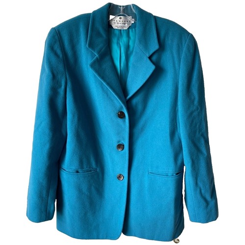 Saks Fifth Avenue 100% Wool Top Coat w/ Removable Bib Size Small