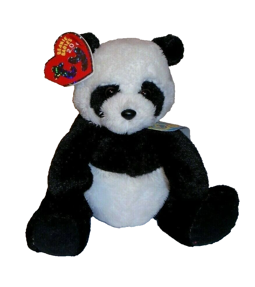 Ty Beanie Baby BB MING the Panda Bear (6 Inch) MWMTs Stuffed Animal  Toy
