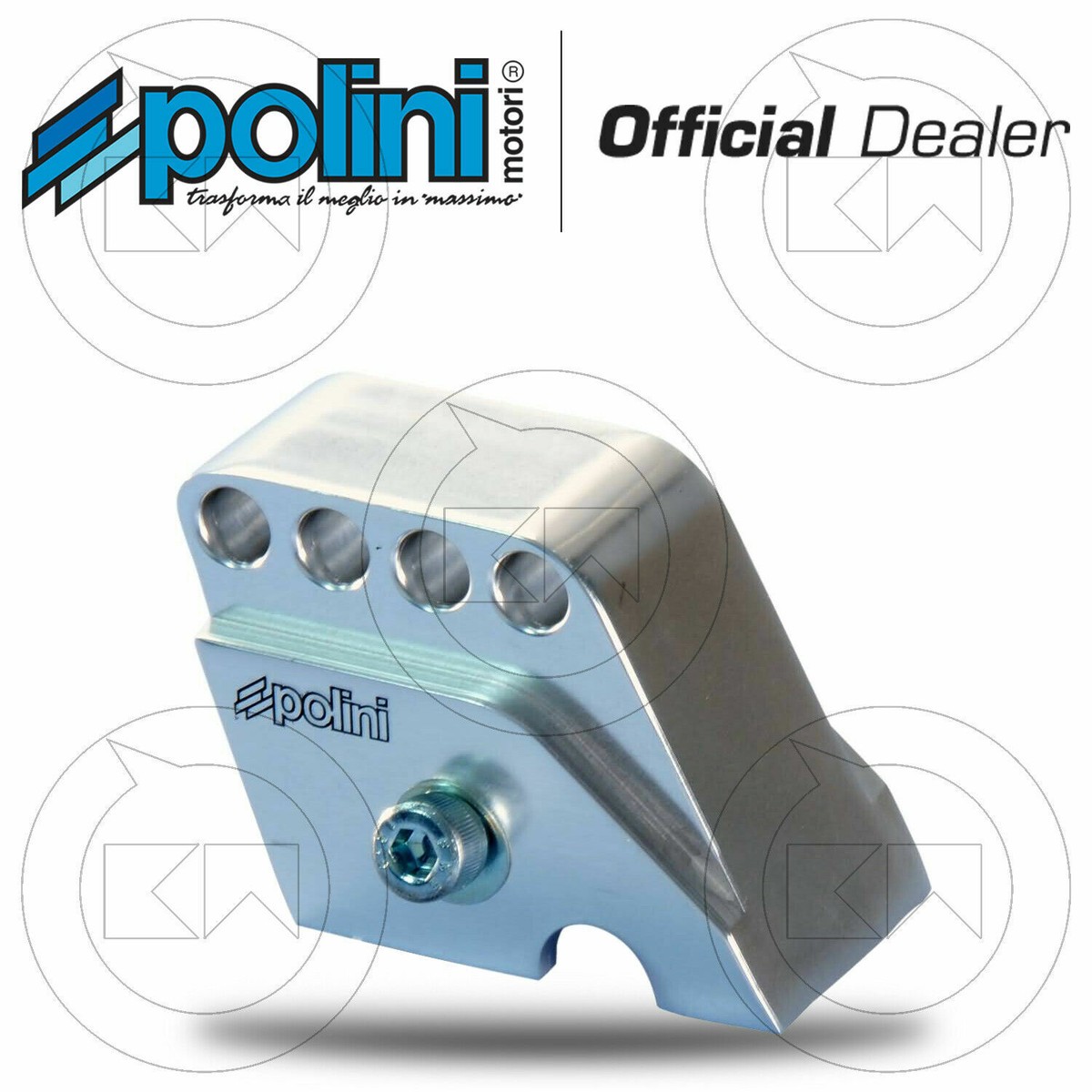 Shock-Absorber Lift Holes Polini Chrome Piaggio Zip SP 50 1996