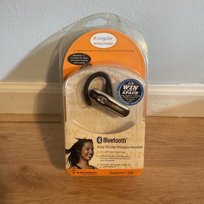 Plantronics Cingular Wireless Explorer 320 Bluetooth Wireless Headset New SEALED