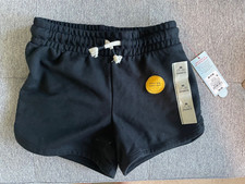 NWT Cat Jack Little Girls Black Shorts Size Medium 7-8