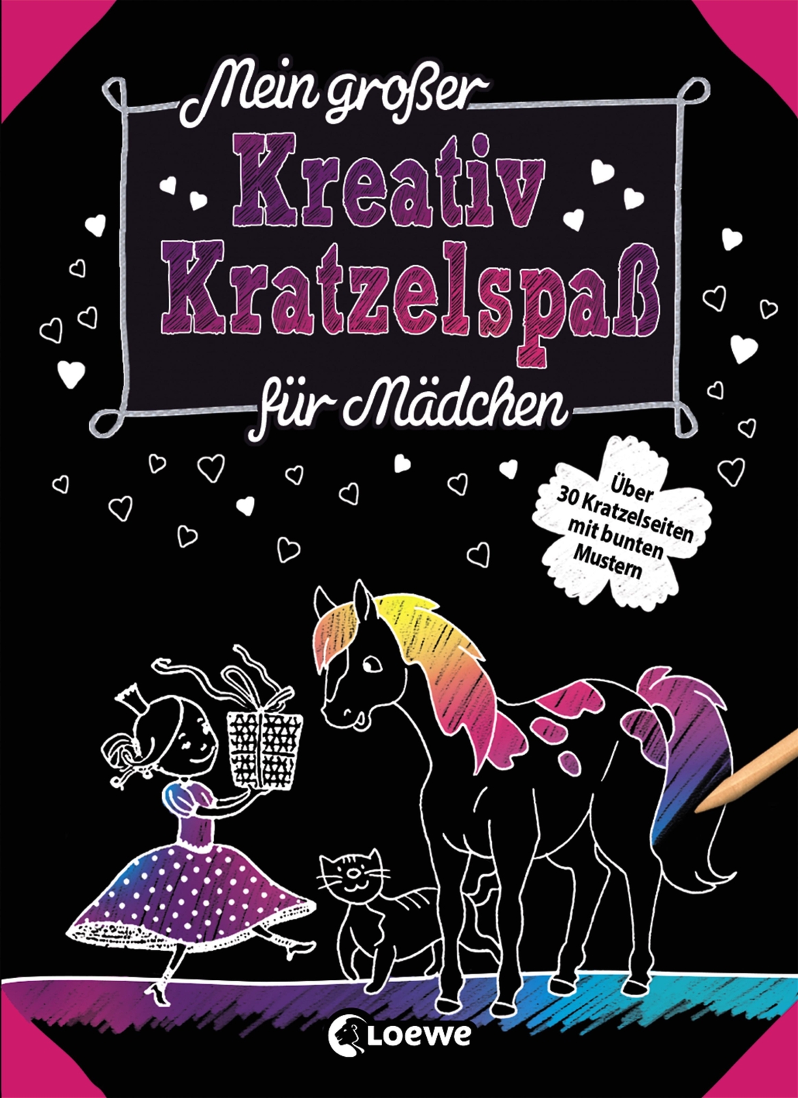 Thumbnail - Mein Großer Kreativ-kratzelspaß: Für Mädchen 9783743200692
