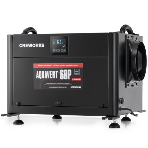 CREWORKS 130 PPD Commercial Dehumidifier with Water Pump Auto Drainage & Defrost
