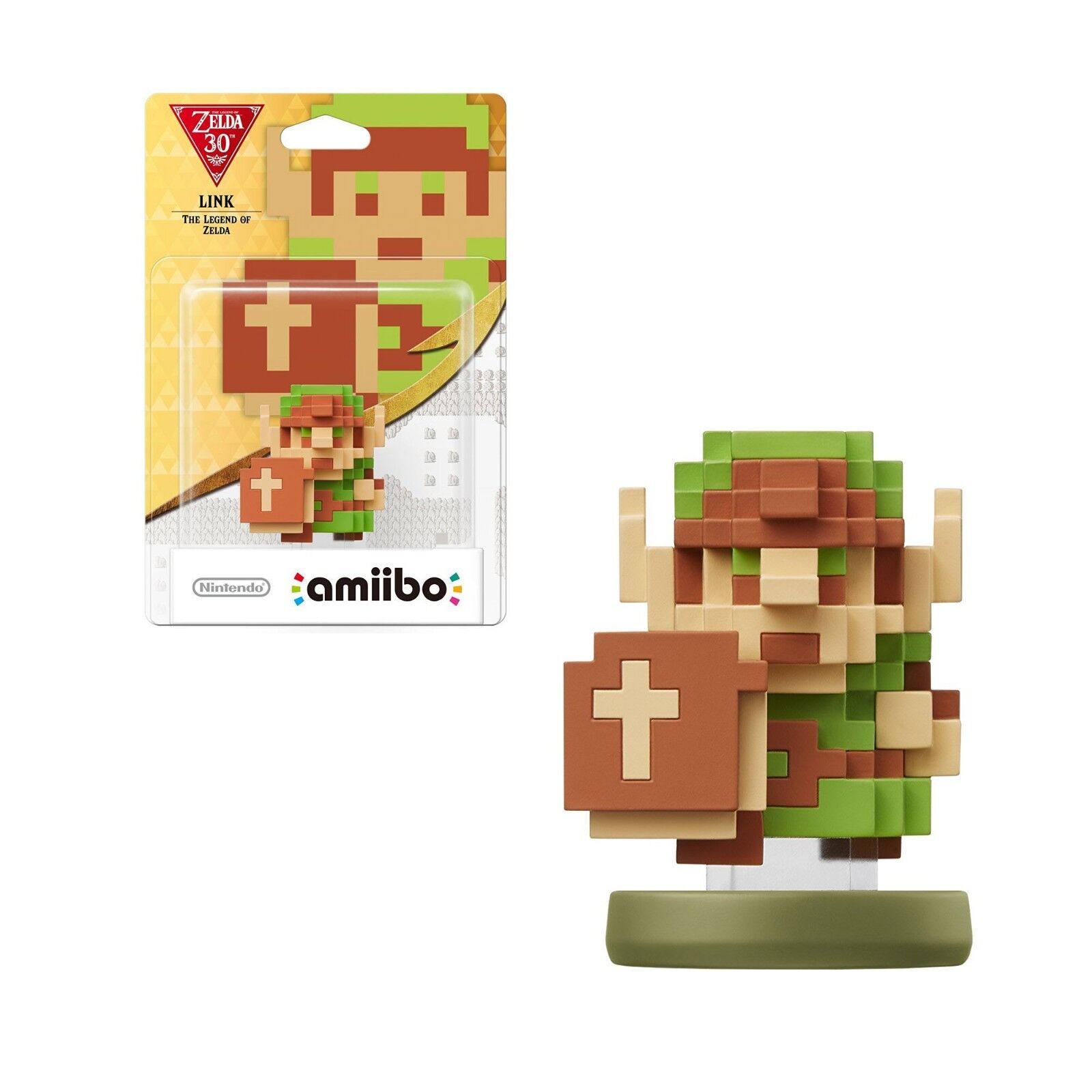 Nintendo 30th Anniversary Link The Legend of Zelda (Pixel) amiibo - US