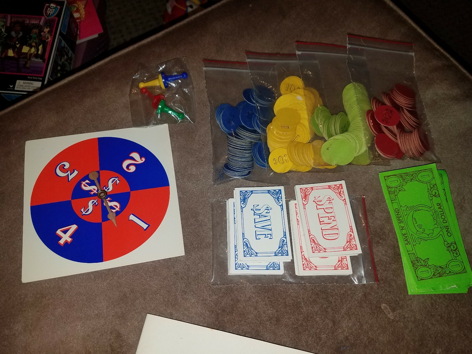 Used Vintage Current Save N Spend Board Game 1982 *READ DESCRIPTION* | eBay