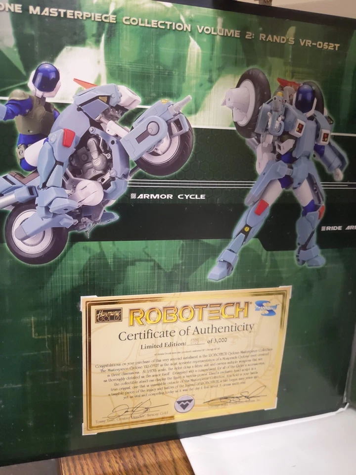 RARO Toynami Robotech Cyclone MPC Volumen 2 - Rand VR-052T Foto 2 de 4