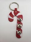 Leather Candy Cane Door Chime Bells Door Knocker
