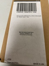 Panduit WMPFSE PatchLink Horizontal Cable Manager 1RU STSI