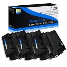 3 PACK - Q5942X 42X Toner Cartridge for HP LaserJet 4250 4350 4200 4240 4250n