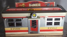 VINTAGE 1988 TYCO DIXIE'S DINER PLAY SET WITH DIXIE AND ACCESSORIES