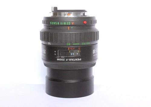 Pentax F Zoom 28-80 mm 3.5-4.5 macro obiettivo made Japan - Foto 2 di 9