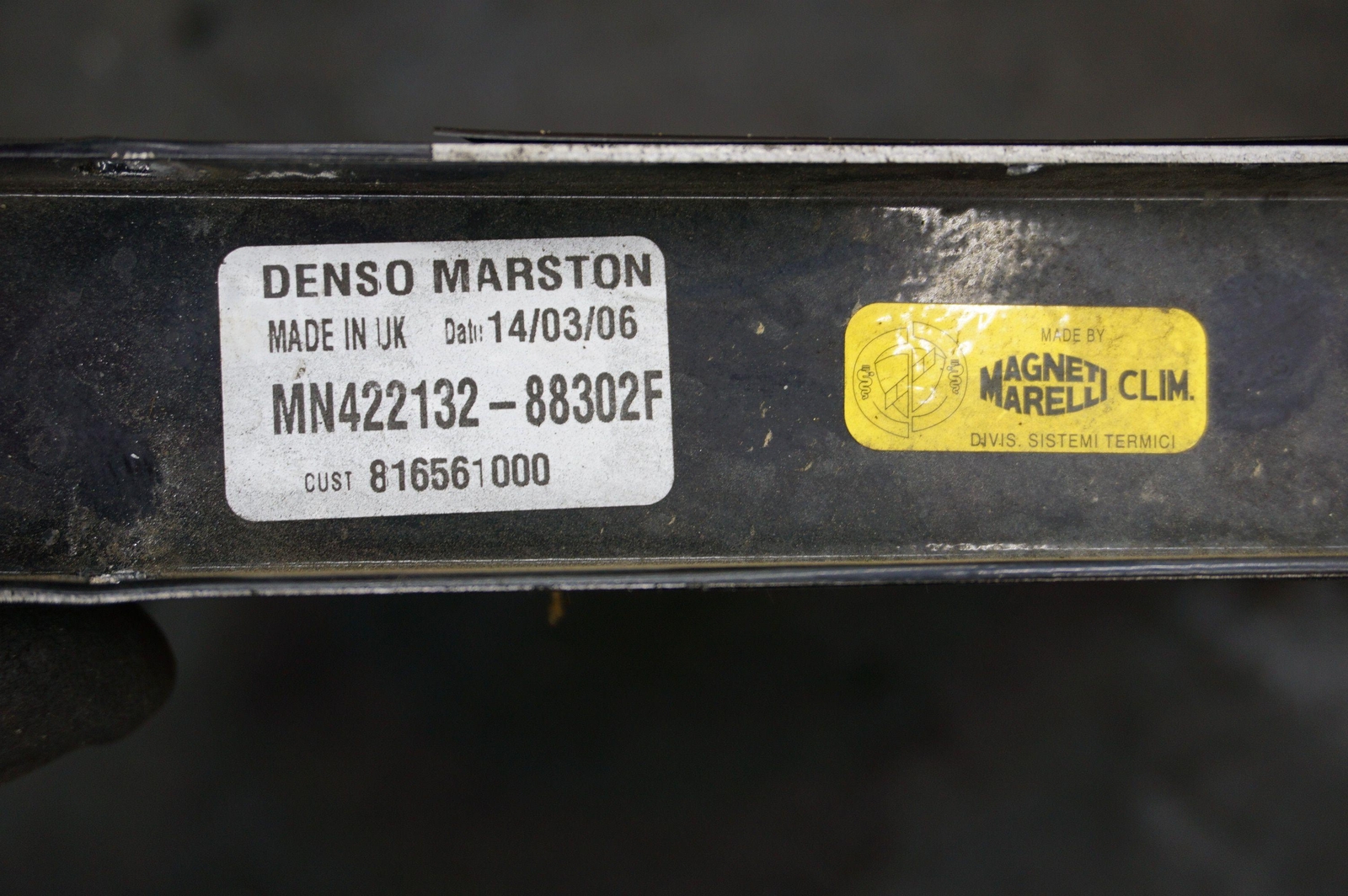 Water Radiator 194142 OEM Ferrari 612 Scaglietti Sessanta