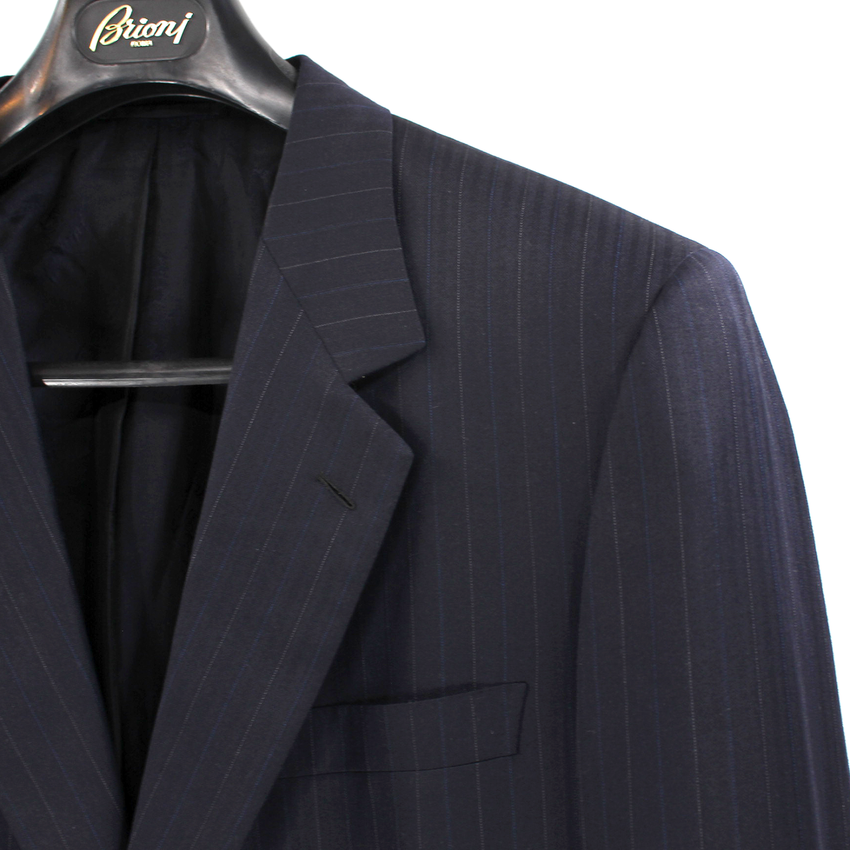 Brouback camicia da uomo in cotone a righe Slim387luxury-qclax