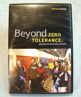 Beyond Zero Tolerance: Restorative Practices In Schools ~2004 DVD~ Netherlands