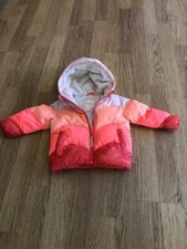 CAT  JACK  Orange Hombre Lined Parka w/hood Girls 2T