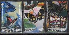 Mali, 1995, mint condition, butterflies