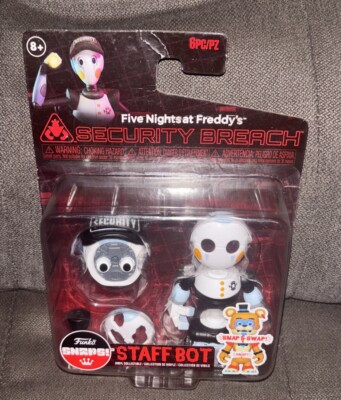 Funko FNAF Snaps! Five Nights at Freddy's Security Breach STAFF BOT Vinyl Fig 
